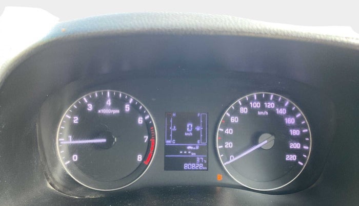 2018 Hyundai Creta SX 1.6 PETROL, Petrol, Manual, 80,817 km, Odometer Image
