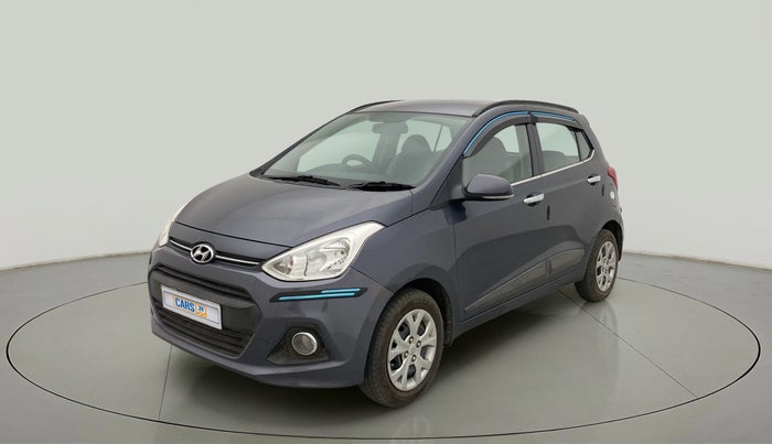 2015 Hyundai Grand i10 SPORTZ 1.2 KAPPA VTVT, Petrol, Manual, 46,926 km, Left Front Diagonal