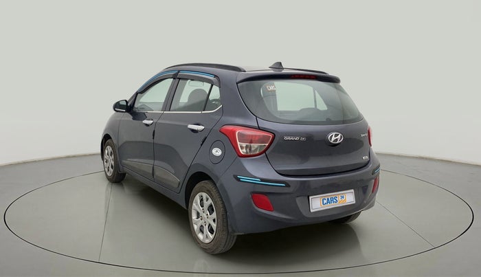 2015 Hyundai Grand i10 SPORTZ 1.2 KAPPA VTVT, Petrol, Manual, 46,926 km, Left Back Diagonal