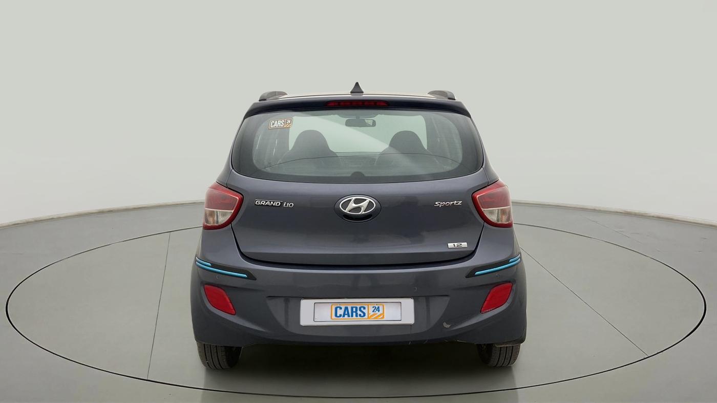 2015 Hyundai Grand i10 SPORTZ 1.2 KAPPA VTVT, Petrol, Manual, 46,926 km, Back/Rear