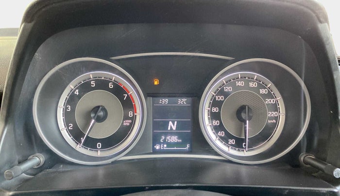 2017 Maruti Dzire VXI AMT, Petrol, Automatic, 21,576 km, Odometer Image