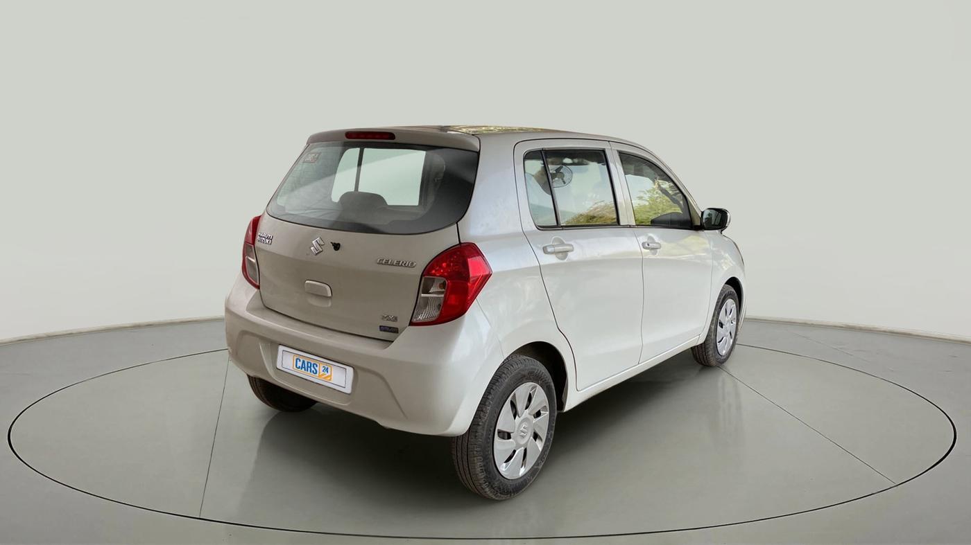 2015 Maruti Celerio ZXI AMT, Petrol, Automatic, 77,767 km, Right Back Diagonal