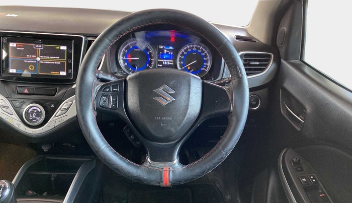 2018 Maruti Baleno ALPHA PETROL 1.2, Petrol, Manual, 56,052 km, Steering Wheel Close Up