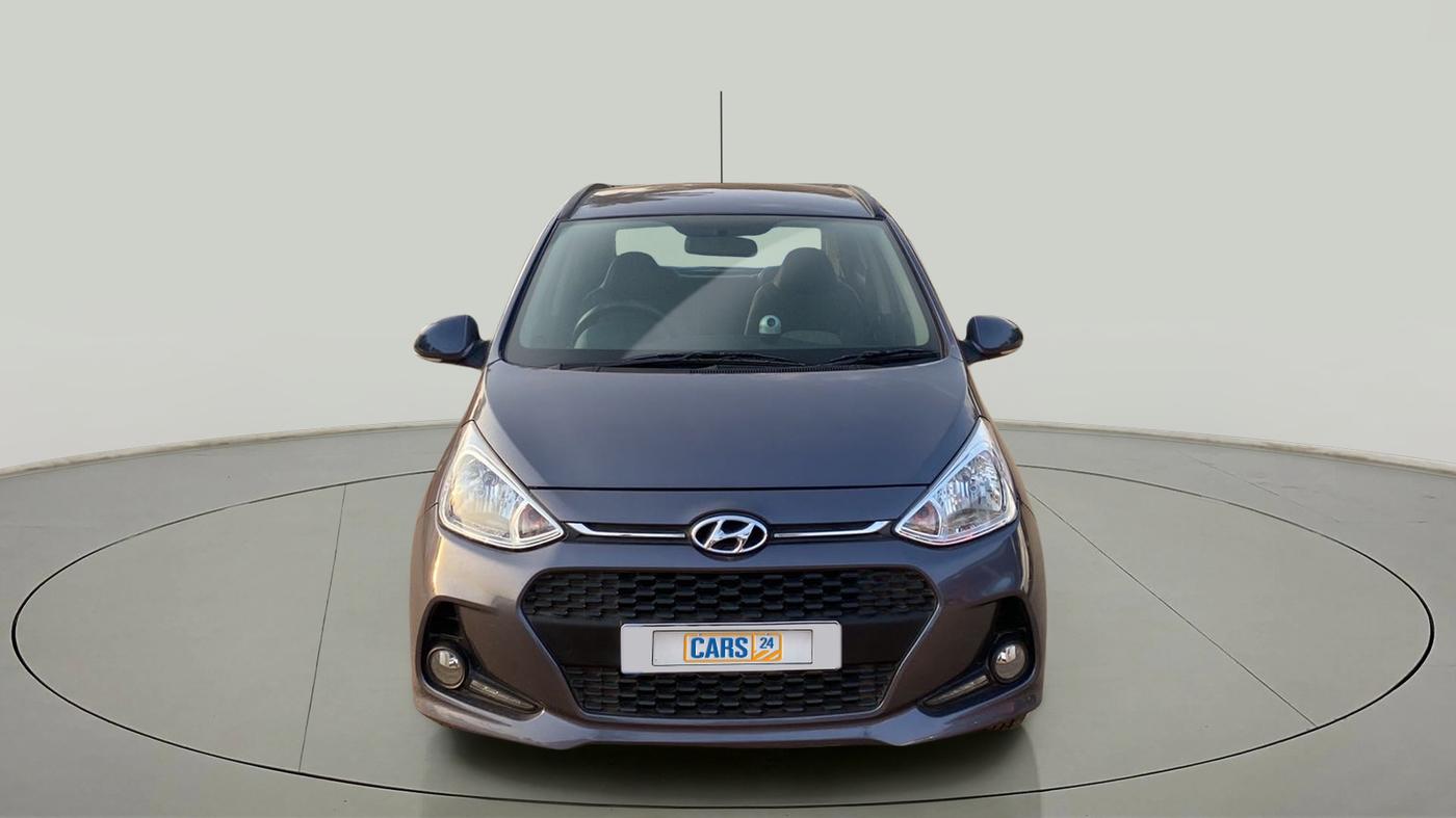 2017 Hyundai Grand i10 SPORTZ (O) AT 1.2 KAPPA VTVT, Petrol, Automatic, 46,125 km, Front