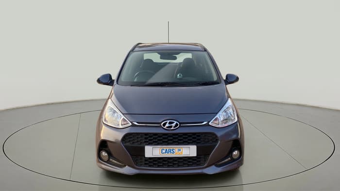 2017 Hyundai Grand i10 SPORTZ (O) AT 1.2 KAPPA VTVT, Petrol, Automatic, 46,125 km, Front