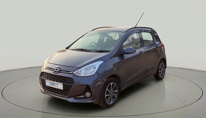 2017 Hyundai Grand i10 SPORTZ (O) AT 1.2 KAPPA VTVT, Petrol, Automatic, 46,125 km, Left Front Diagonal