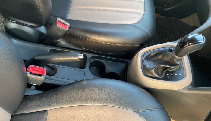 2017 Hyundai Grand i10 SPORTZ (O) AT 1.2 KAPPA VTVT, Petrol, Automatic, 46,125 km, Gear Lever