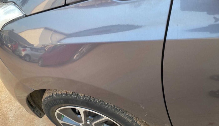 2017 Hyundai Grand i10 SPORTZ (O) AT 1.2 KAPPA VTVT, Petrol, Automatic, 46,125 km, Left fender - Slightly dented