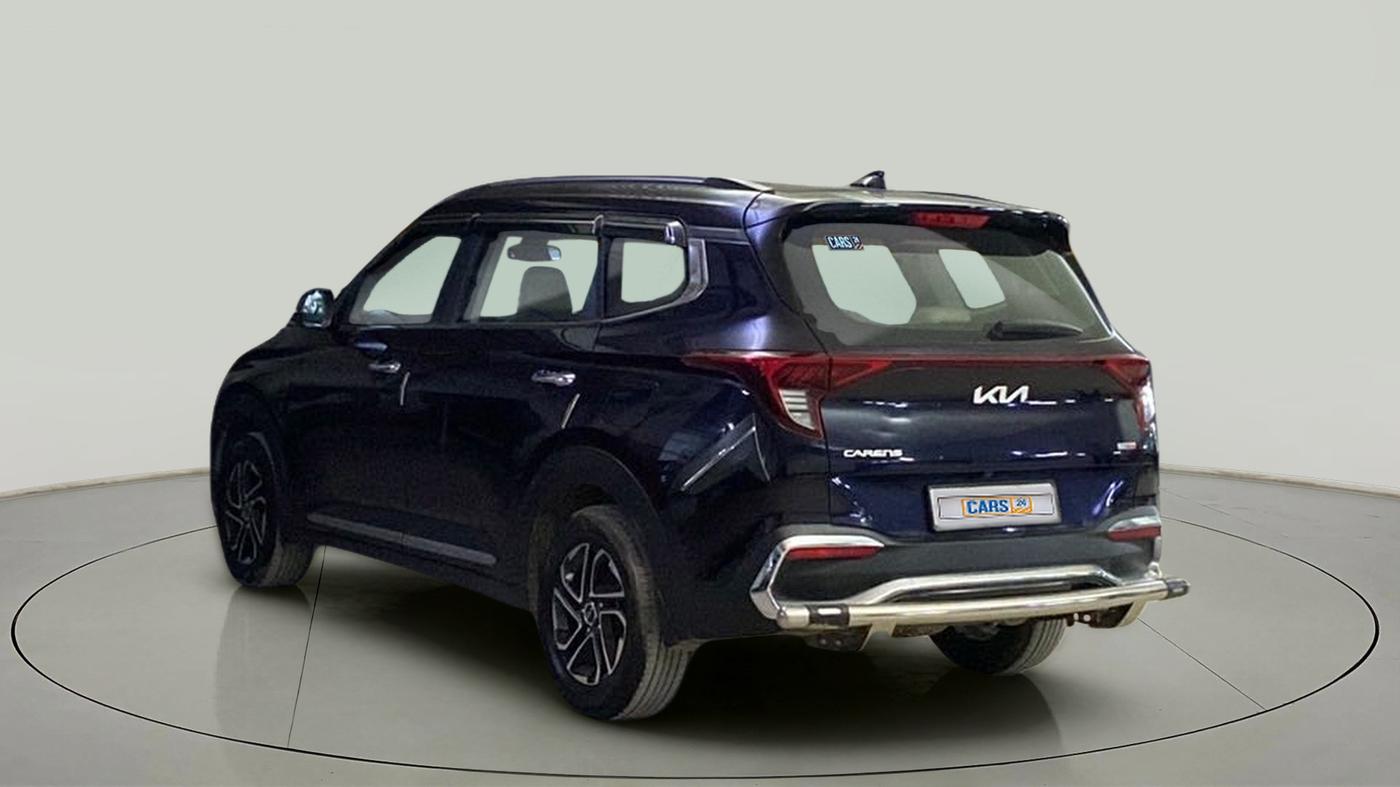 2022 KIA CARENS LUXURY PLUS 1.4 PETROL 6 STR, Petrol, Manual, 24,378 km, Left Back Diagonal