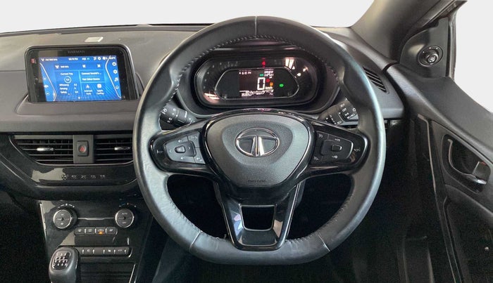 2022 Tata NEXON XZ PLUS (HS) DIESEL DARK EDITION, Diesel, Manual, 35,285 km, Steering Wheel Close Up