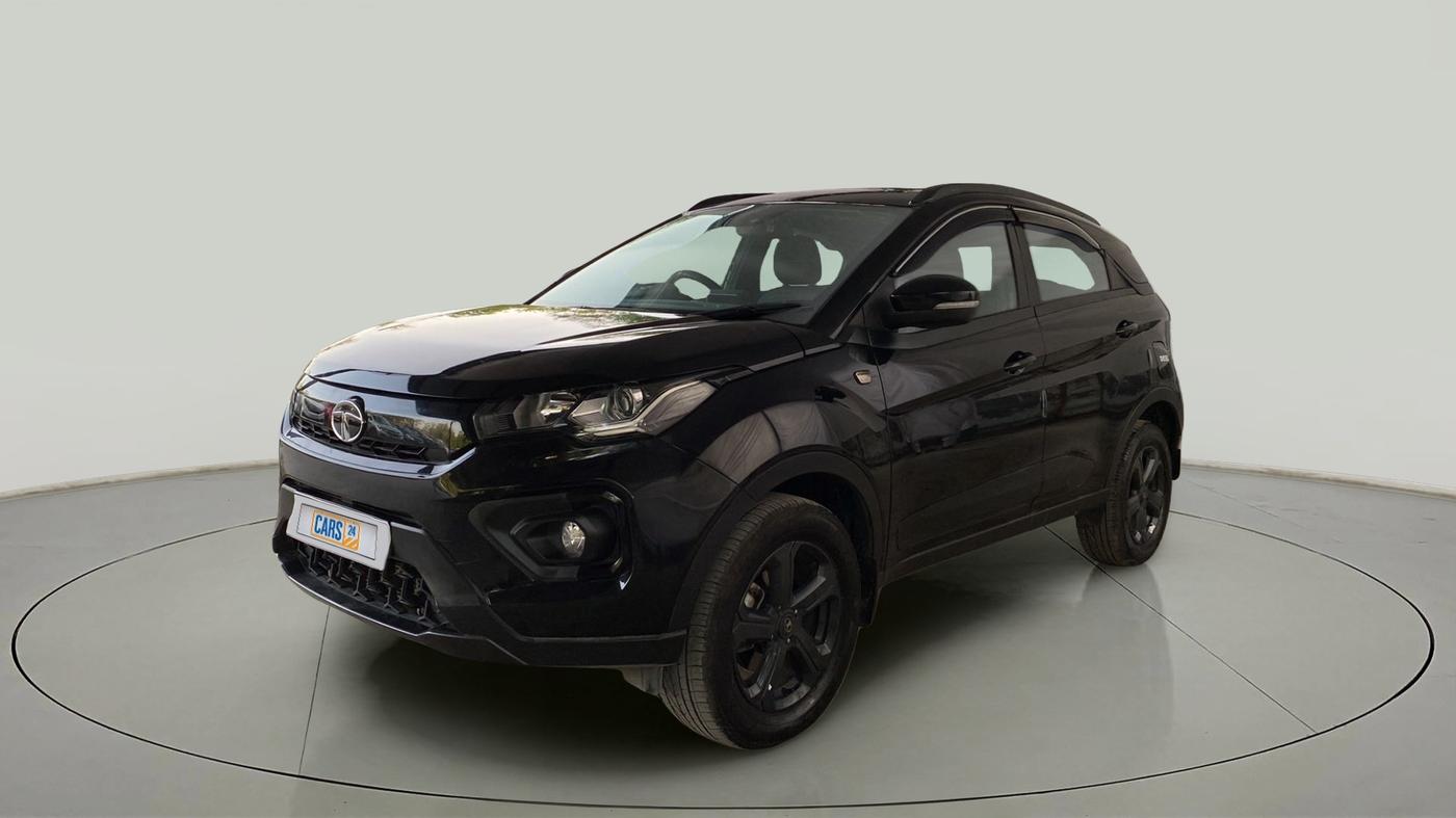 2022 Tata NEXON XZ PLUS (HS) DIESEL DARK EDITION, Diesel, Manual, 35,285 km, Left Front Diagonal