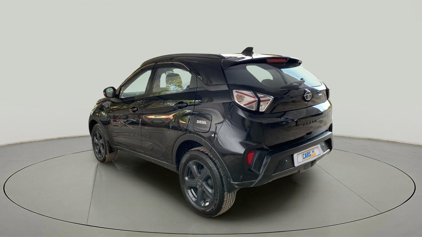 2022 Tata NEXON XZ PLUS (HS) DIESEL DARK EDITION, Diesel, Manual, 35,285 km, Left Back Diagonal