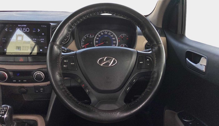 2017 Hyundai Grand i10 ASTA U2 1.2 CRDI, Diesel, Manual, 1,10,259 km, Steering Wheel Close Up