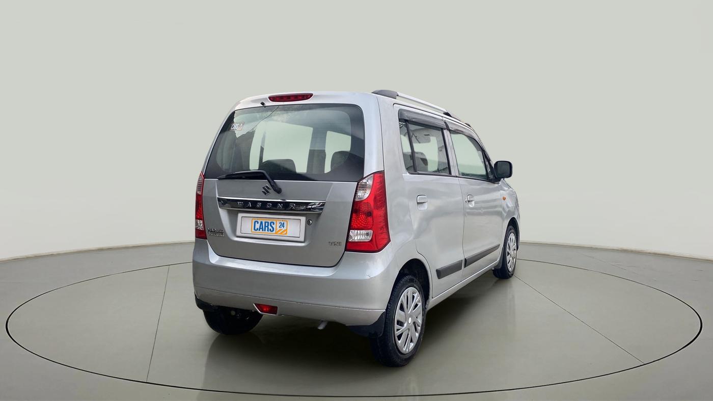 2012 Maruti Wagon R 1.0 VXI, Petrol, Manual, 70,871 km, Right Back Diagonal