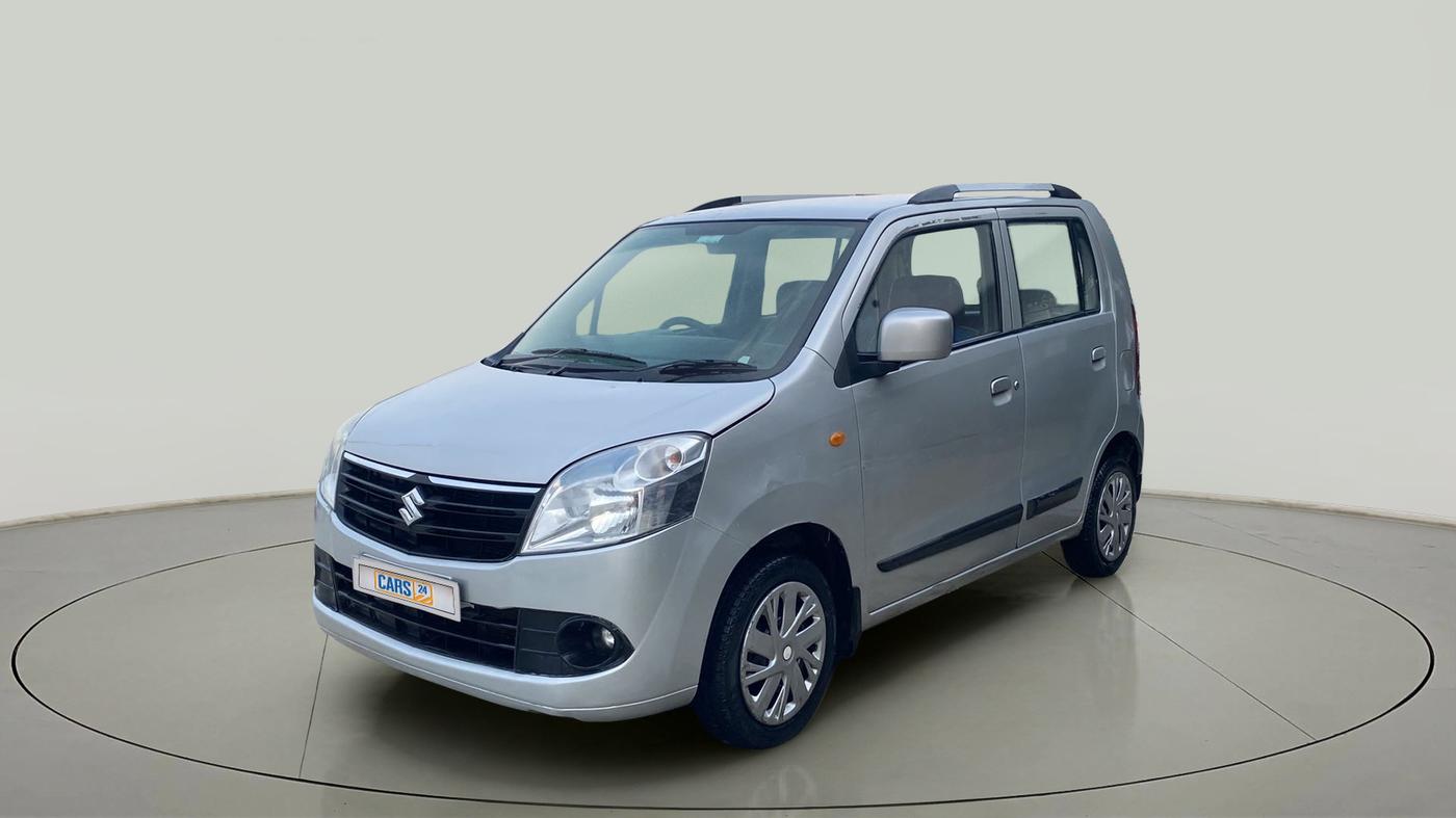 2012 Maruti Wagon R 1.0 VXI, Petrol, Manual, 70,871 km, Left Front Diagonal