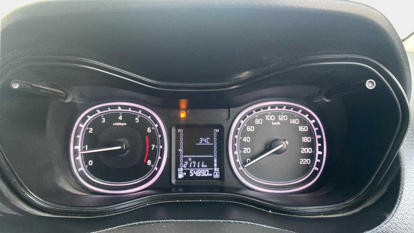 2021 Maruti Vitara Brezza ZXI PLUS, Petrol, Manual, 54,947 km, Odometer Image