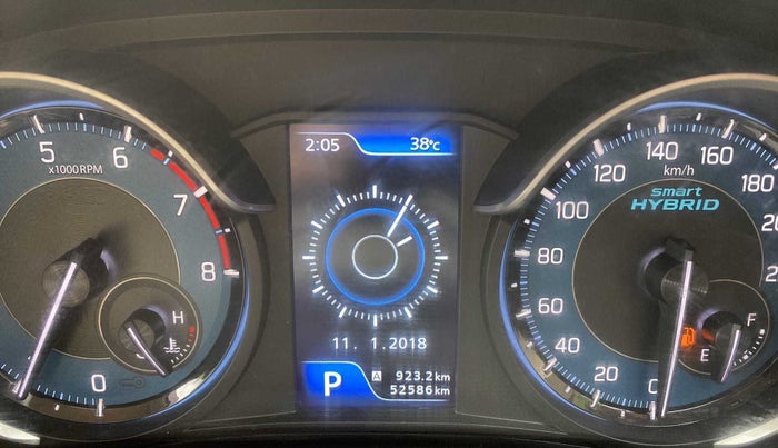 2019 Maruti Ertiga ZXI AT SHVS, Petrol, Automatic, 52,654 km, Odometer Image