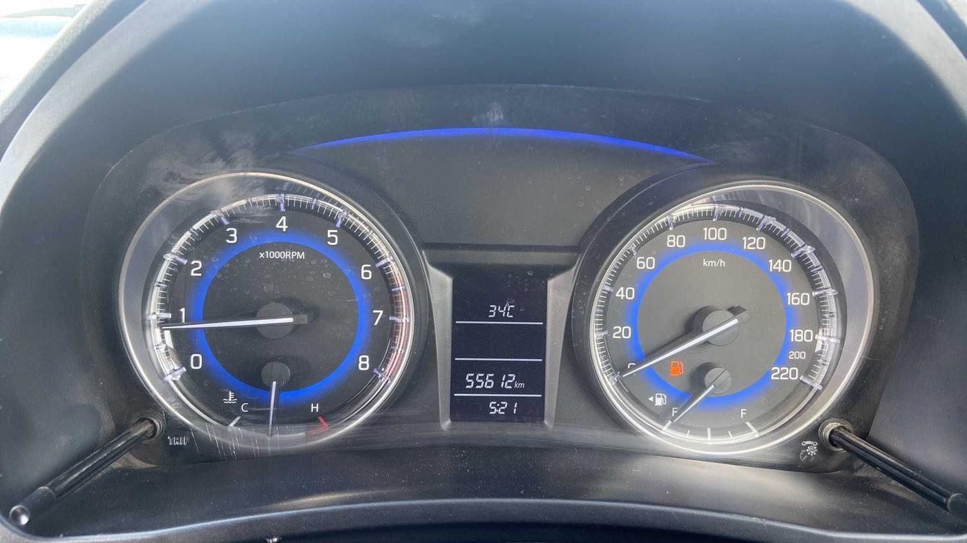 2018 Maruti Baleno DELTA PETROL 1.2, Petrol, Manual, 55,901 km, Odometer Image