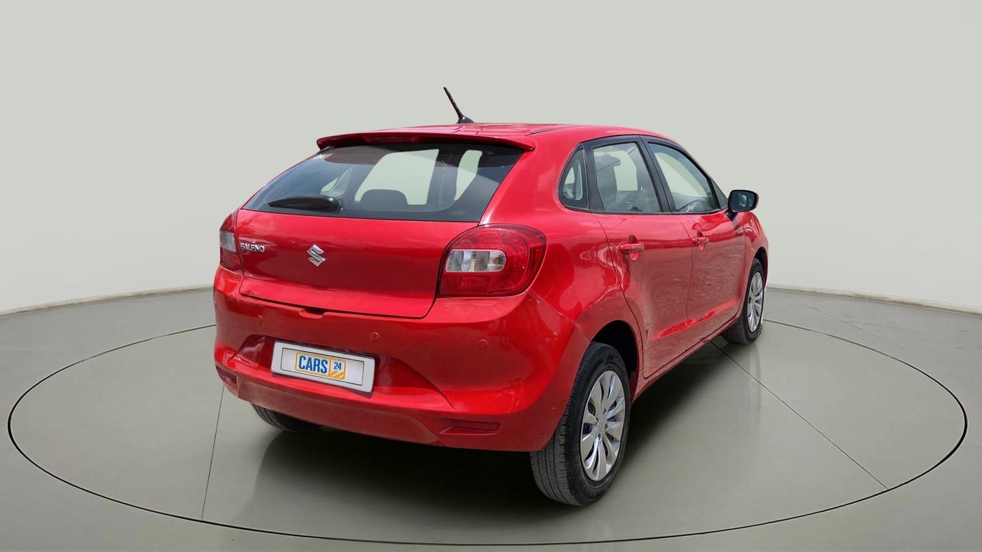 2018 Maruti Baleno DELTA PETROL 1.2, Petrol, Manual, 55,901 km, Right Back Diagonal