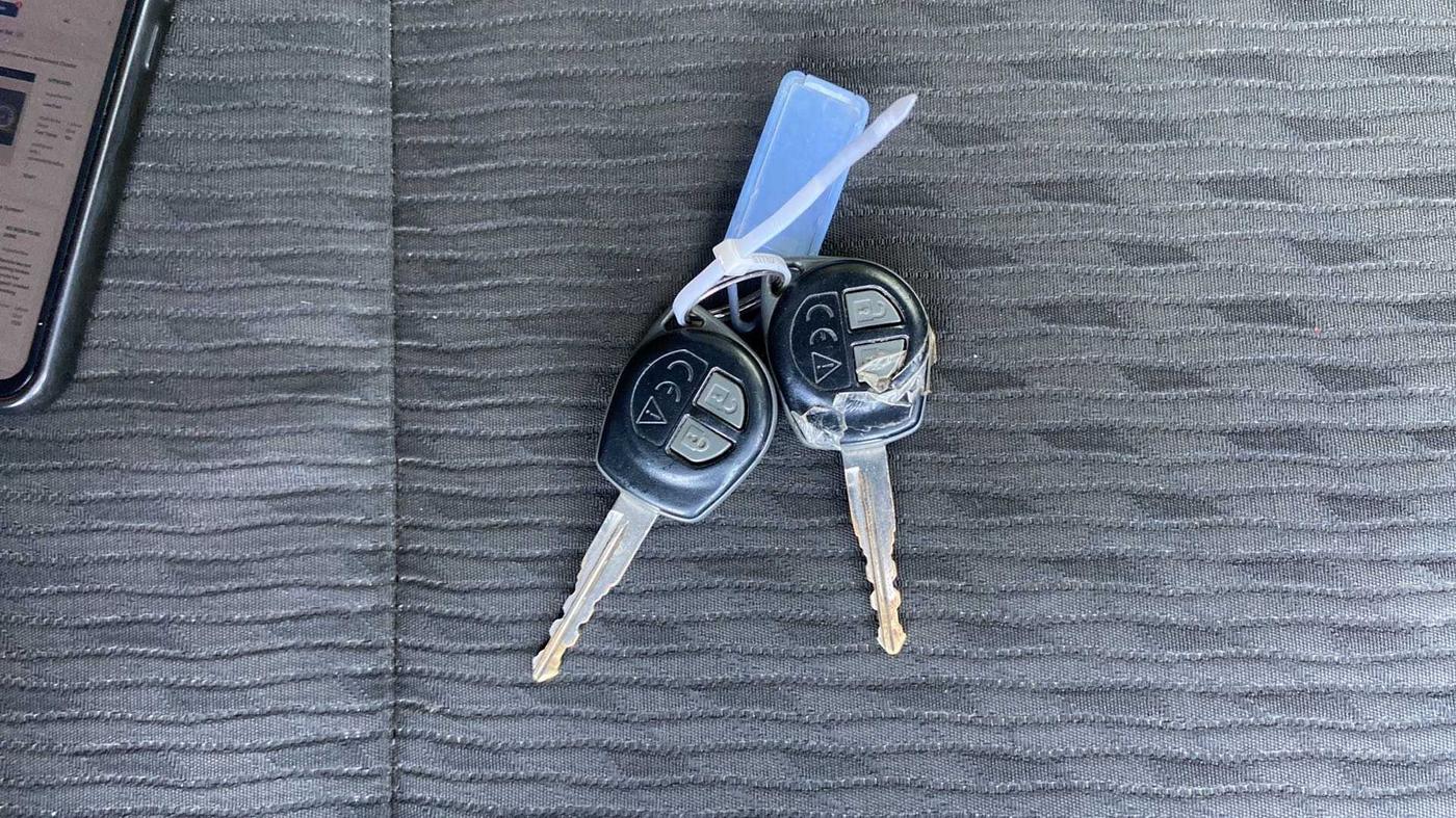 2018 Maruti Baleno DELTA PETROL 1.2, Petrol, Manual, 55,901 km, Key Close Up