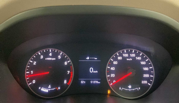 2018 Hyundai Elite i20 ASTA 1.2 (O), Petrol, Manual, 51,309 km, Odometer Image