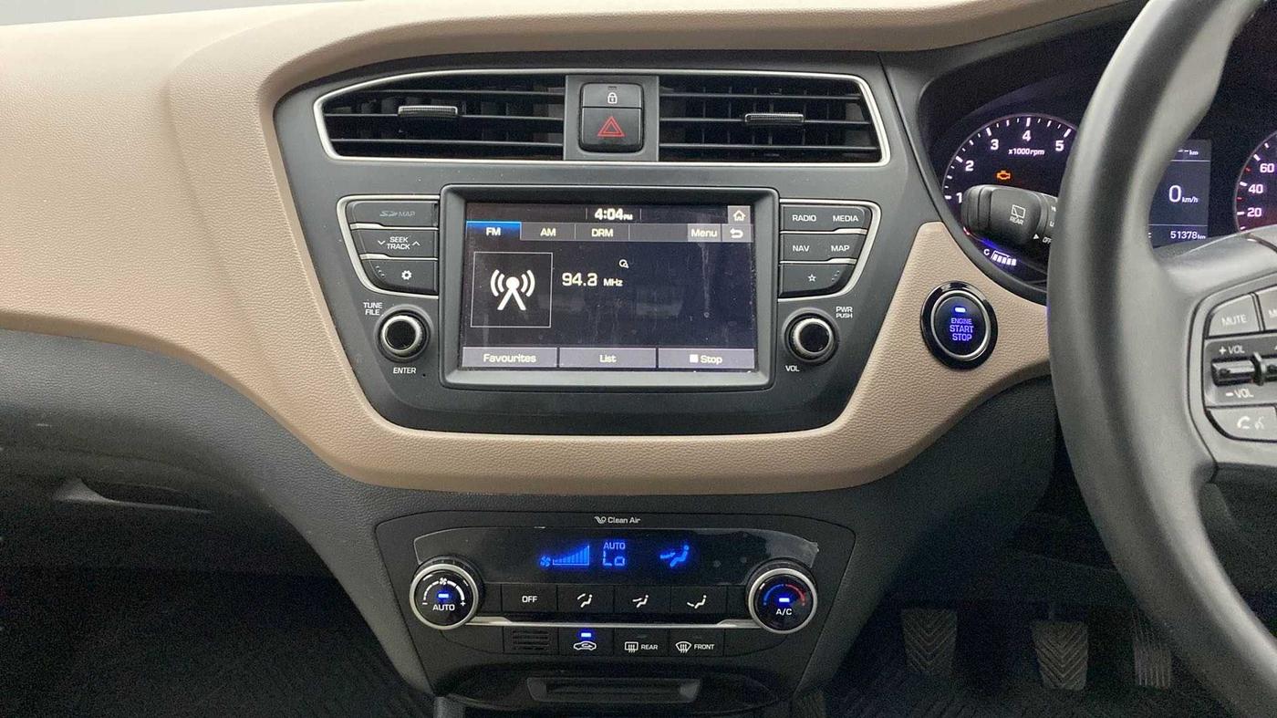 2018 Hyundai Elite i20 ASTA 1.2 (O), Petrol, Manual, 51,309 km, Air Conditioner