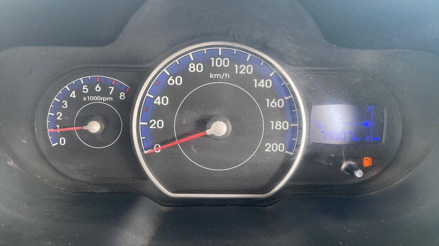 2012 Hyundai i10 ERA 1.1, Petrol, Manual, 79,795 km, Odometer Image