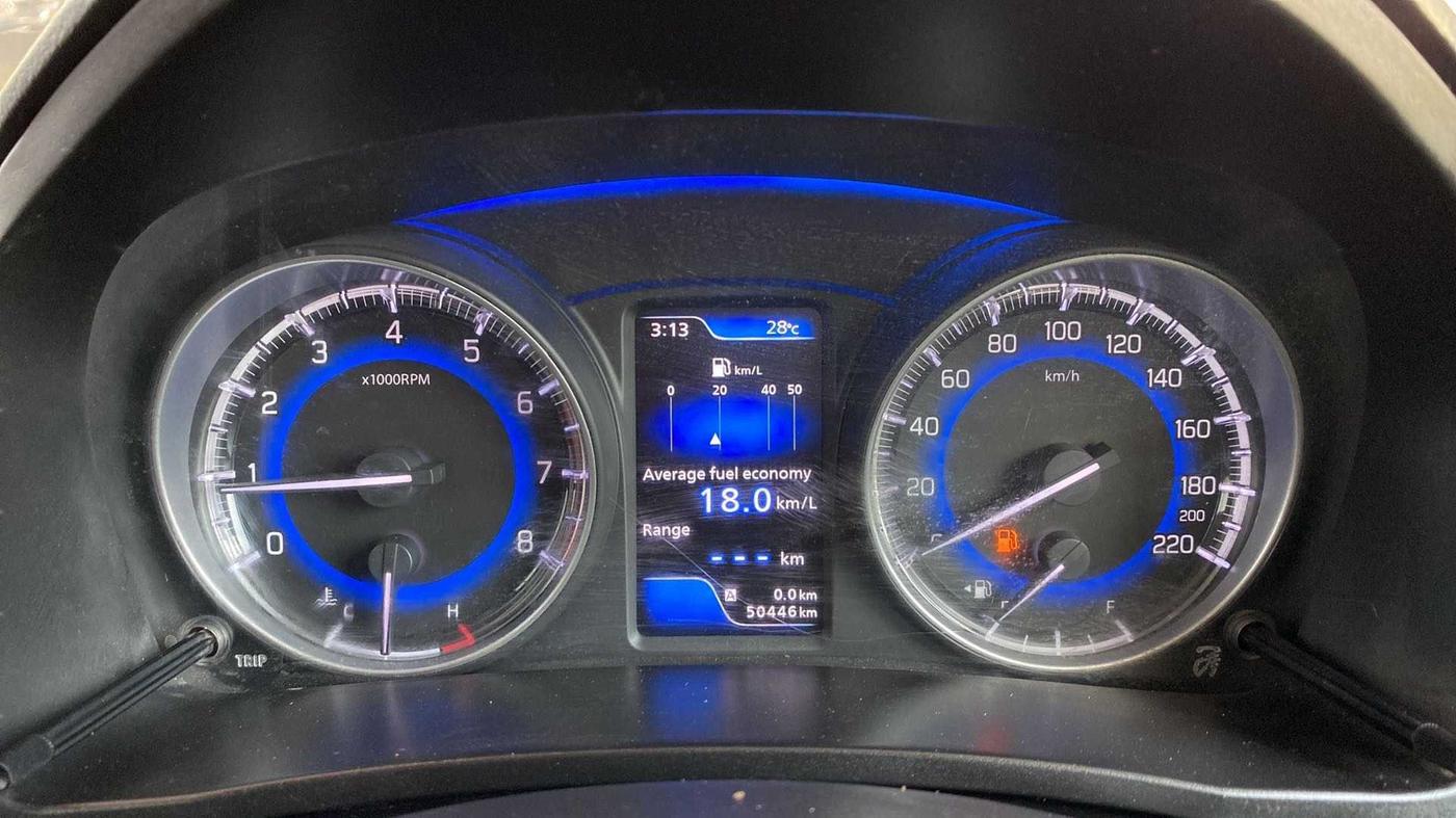 2018 Maruti Baleno ZETA PETROL 1.2, Petrol, Manual, 50,480 km, Odometer Image
