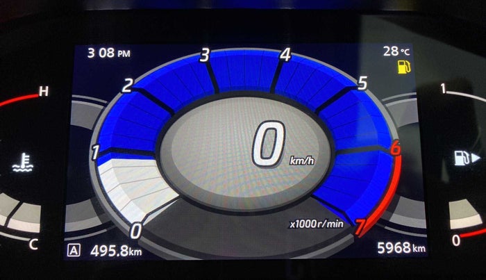 2023 Nissan MAGNITE XV TURBO, Petrol, Manual, 5,945 km, Odometer Image