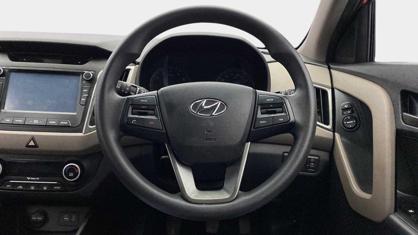 2016 Hyundai Creta SX PLUS 1.6 PETROL, Petrol, Manual, 41,853 km, Steering Wheel Close Up