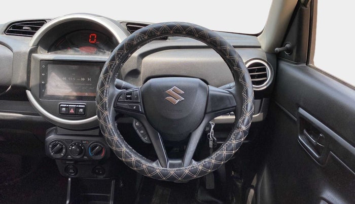 2020 Maruti S PRESSO VXI PLUS AMT, Petrol, Automatic, 24,864 km, Steering Wheel Close Up