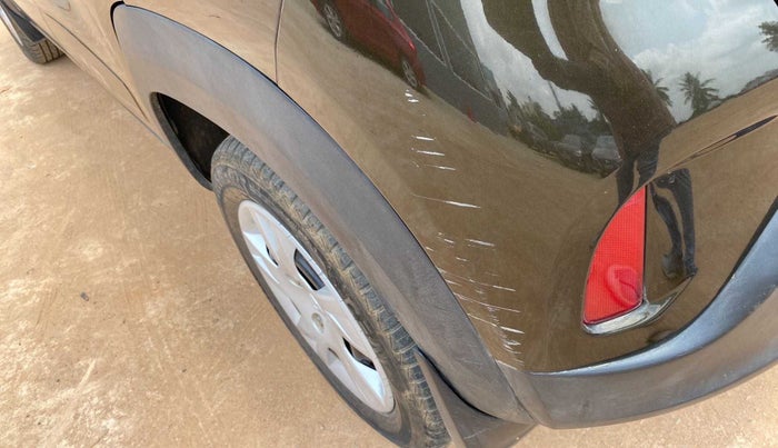 2022 Renault Kwid RXT 1.0, Petrol, Manual, 15,819 km, Rear bumper - Minor scratches