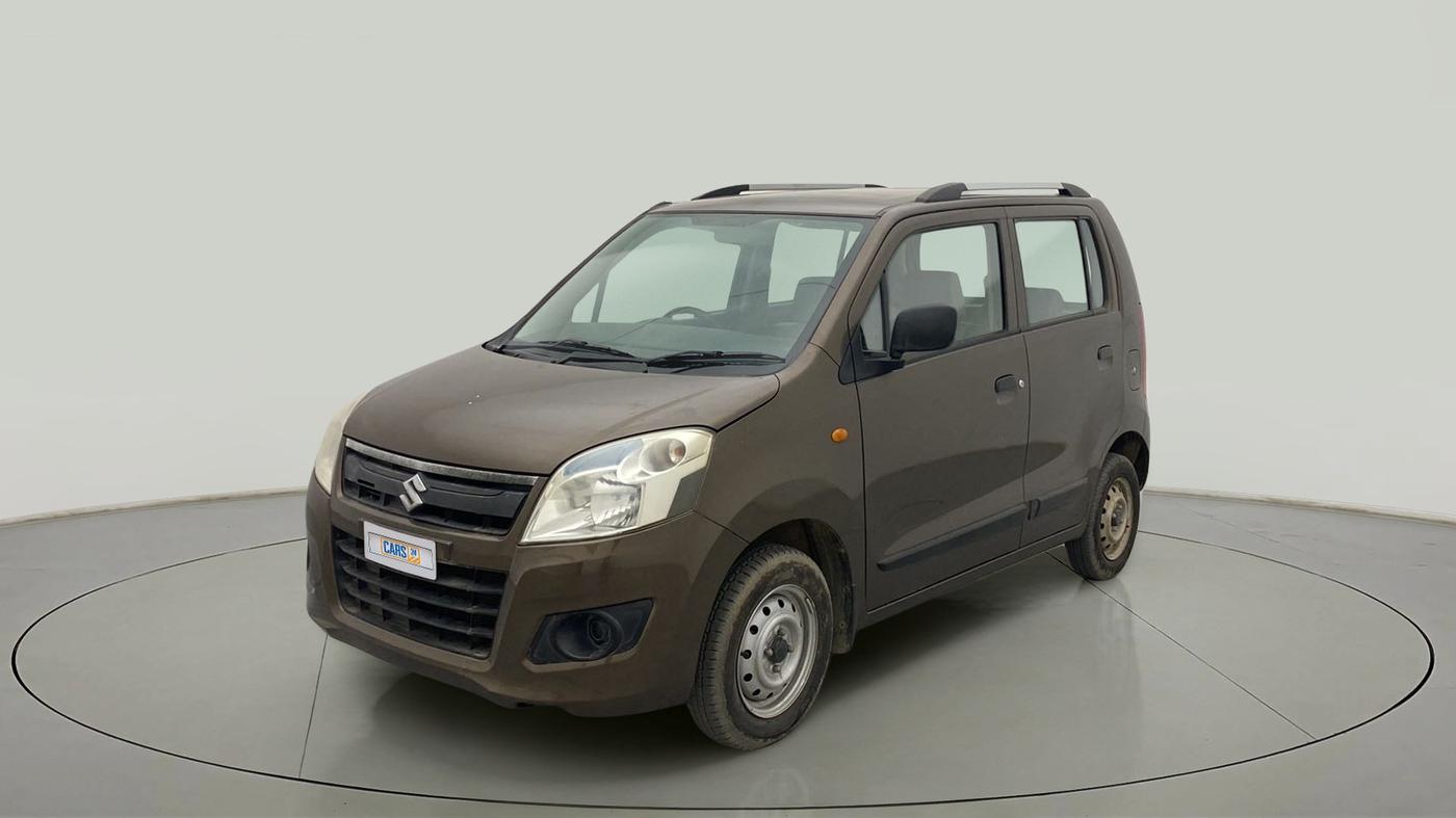 2013 Maruti Wagon R 1.0 LXI, Petrol, Manual, 51,088 km, Left Front Diagonal