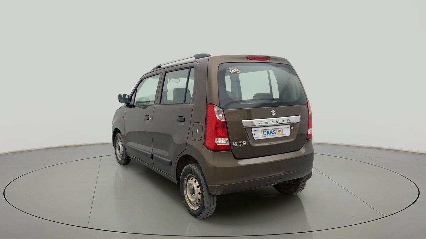 2013 Maruti Wagon R 1.0 LXI, Petrol, Manual, 51,088 km, Left Back Diagonal