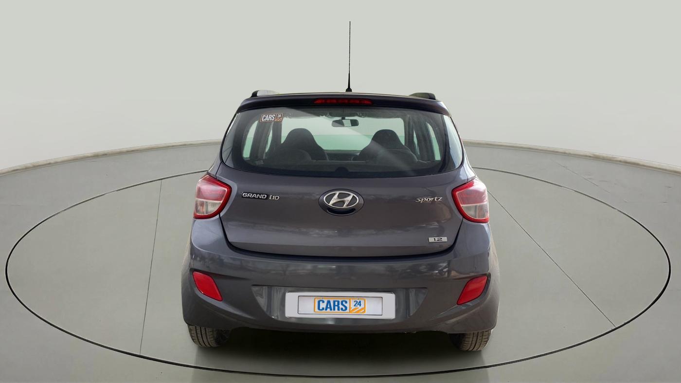 2015 Hyundai Grand i10 SPORTZ 1.2 KAPPA VTVT, Petrol, Manual, 32,135 km, Back/Rear