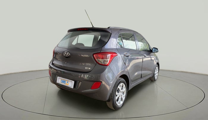 2015 Hyundai Grand i10 SPORTZ 1.2 KAPPA VTVT, Petrol, Manual, 32,135 km, Right Back Diagonal