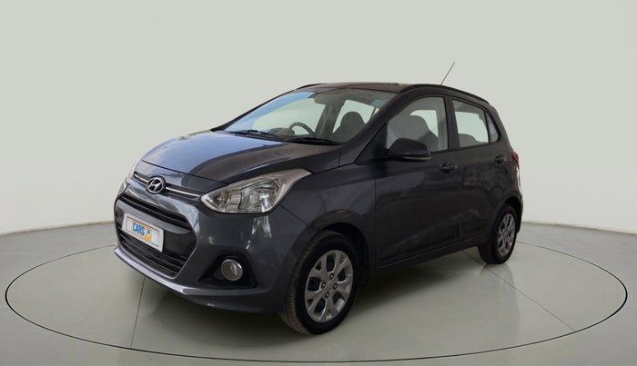 2015 Hyundai Grand i10 SPORTZ 1.2 KAPPA VTVT, Petrol, Manual, 32,135 km, Left Front Diagonal
