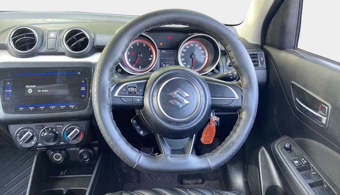 2021 Maruti Swift VXI, Petrol, Manual, 2,987 km, Steering Wheel Close Up