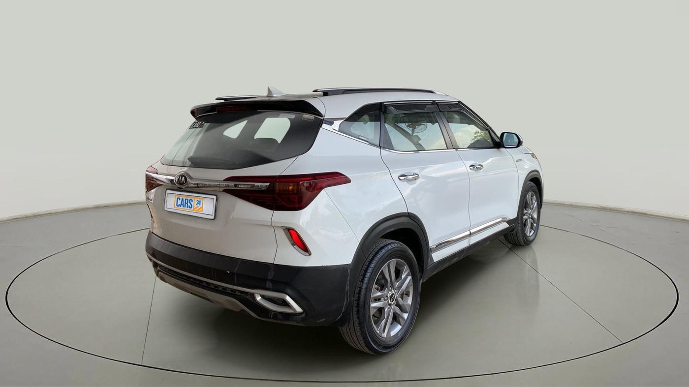 2020 KIA SELTOS HTX PLUS AT1.5 DIESEL, Diesel, Automatic, 73,055 km, Right Back Diagonal