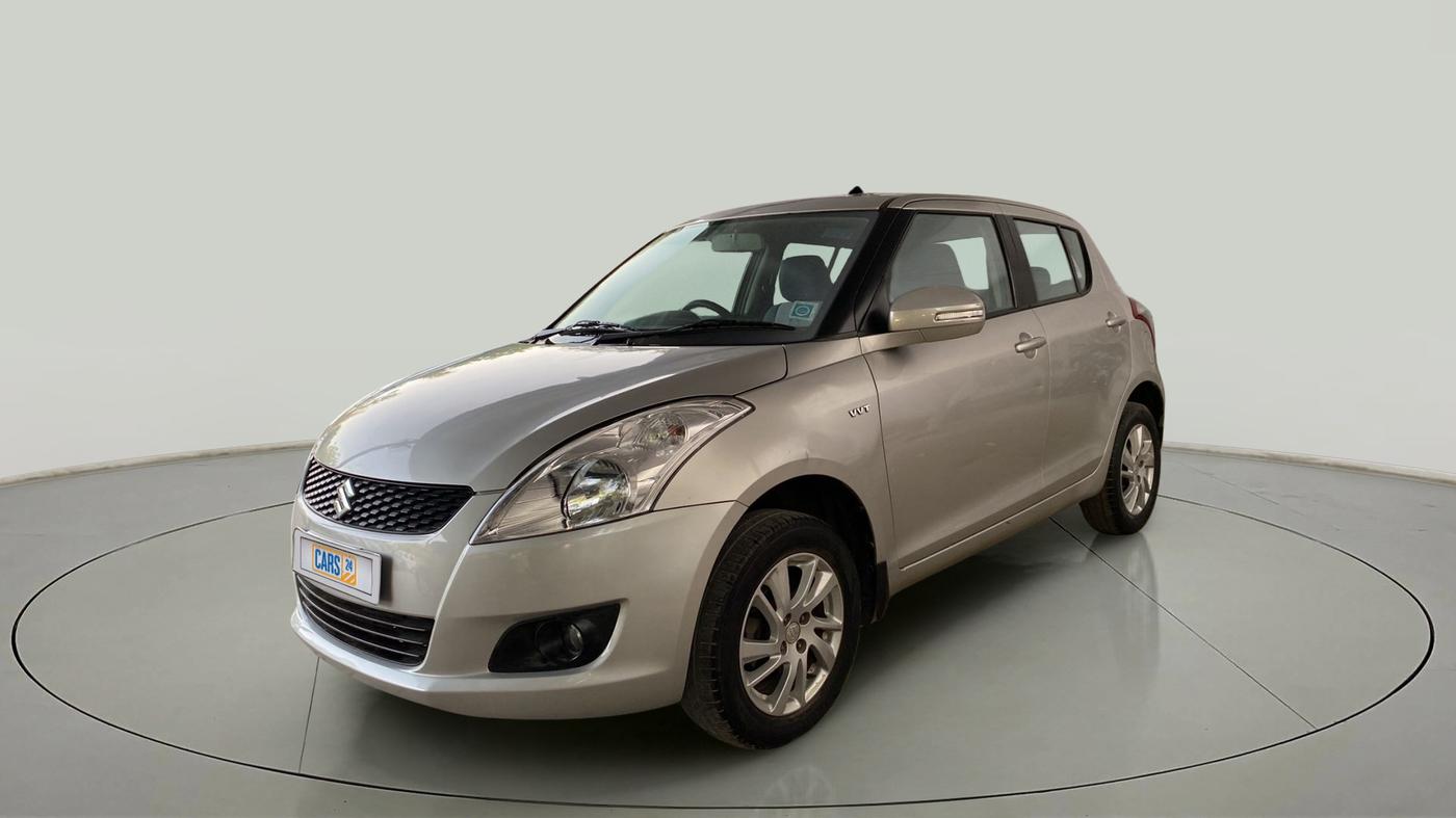 2012 Maruti Swift ZXI, Petrol, Manual, 48,782 km, Left Front Diagonal