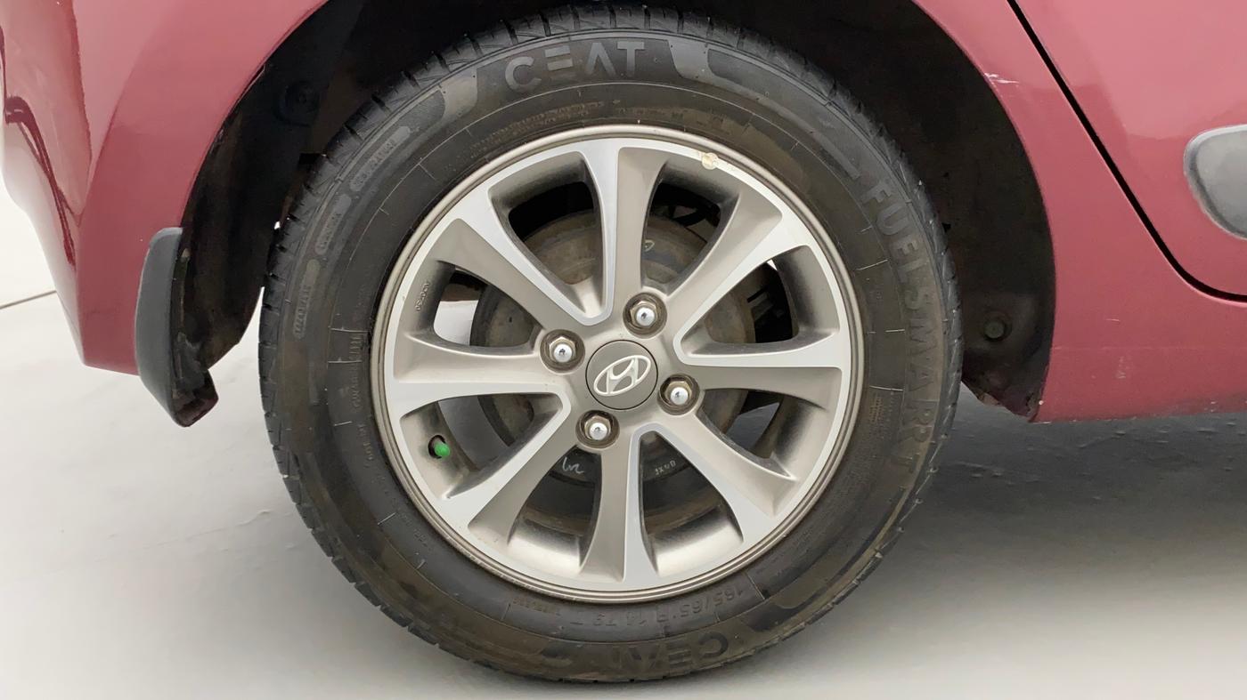 2014 Hyundai Grand i10 ASTA (O) 1.2 KAPPA VTVT, Petrol, Manual, 37,516 km, Right Rear Wheel