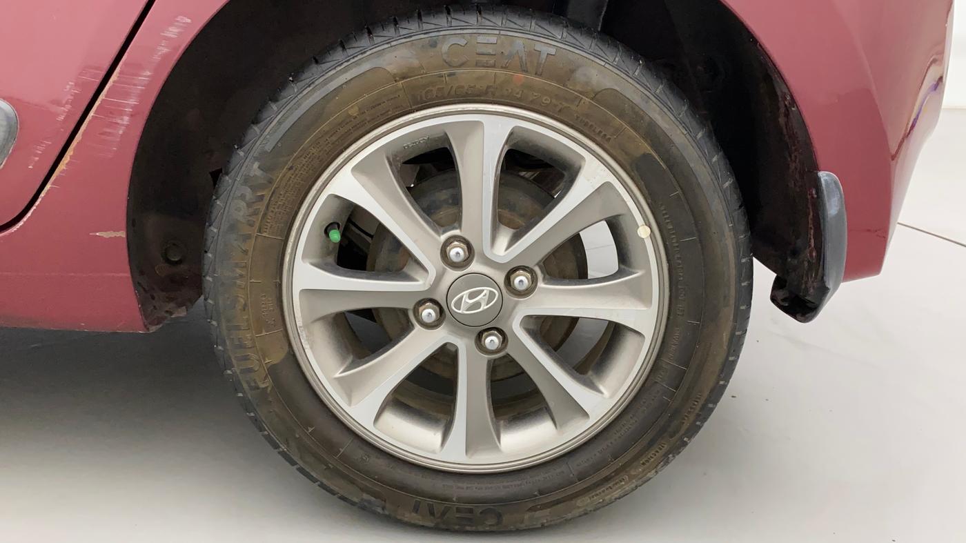 2014 Hyundai Grand i10 ASTA (O) 1.2 KAPPA VTVT, Petrol, Manual, 37,516 km, Left Rear Wheel