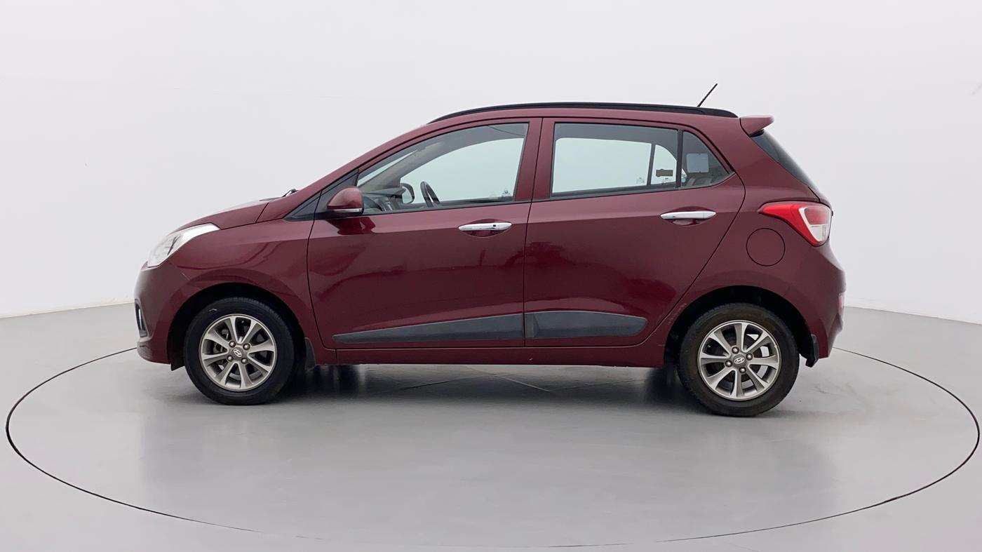 2014 Hyundai Grand i10 ASTA (O) 1.2 KAPPA VTVT, Petrol, Manual, 37,516 km, Left Side