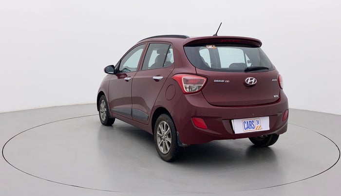 2014 Hyundai Grand i10 ASTA (O) 1.2 KAPPA VTVT, Petrol, Manual, 37,516 km, Left Back Diagonal