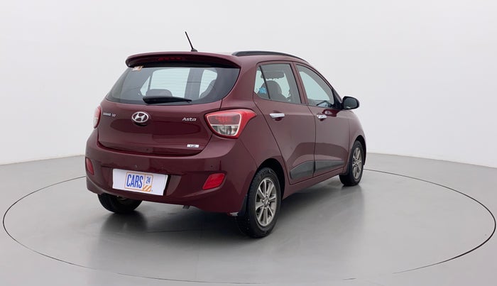 2014 Hyundai Grand i10 ASTA (O) 1.2 KAPPA VTVT, Petrol, Manual, 37,516 km, Right Back Diagonal