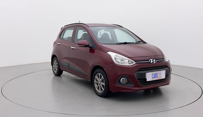 2014 Hyundai Grand i10 ASTA (O) 1.2 KAPPA VTVT, Petrol, Manual, 37,516 km, Right Front Diagonal