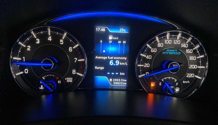 2019 Maruti Ciaz ALPHA 1.5 SHVS PETROL, Petrol, Manual, 30,808 km, Odometer Image