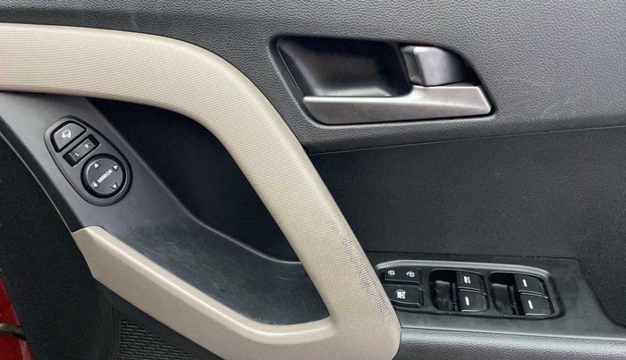 2016 Hyundai Creta SX PLUS AT 1.6 PETROL, Petrol, Automatic, 88,872 km, Driver Side Door Panels Control