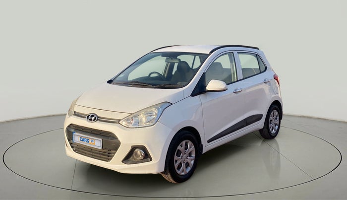 2014 Hyundai Grand i10 SPORTZ 1.2 KAPPA VTVT, Petrol, Manual, 41,219 km, Left Front Diagonal