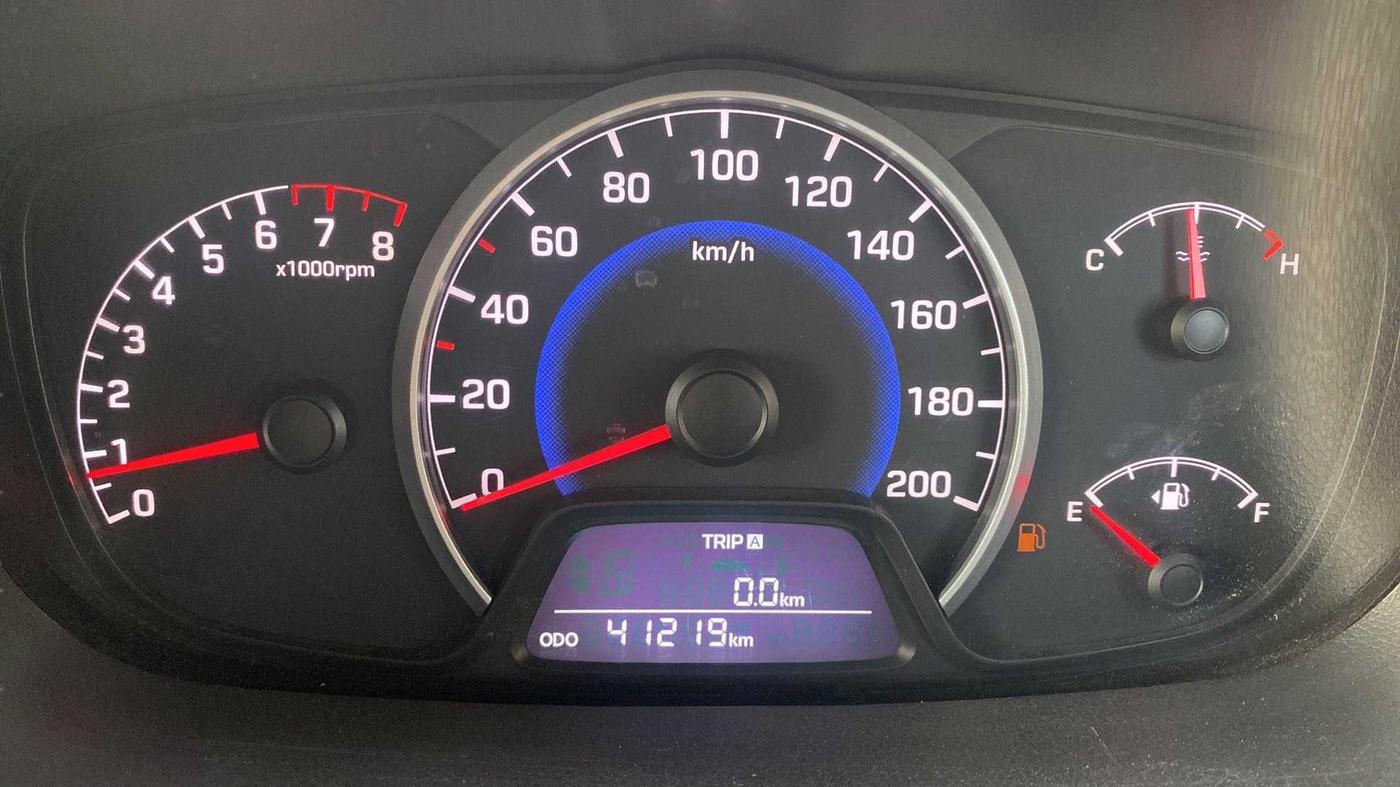 2014 Hyundai Grand i10 SPORTZ 1.2 KAPPA VTVT, Petrol, Manual, 41,219 km, Odometer Image
